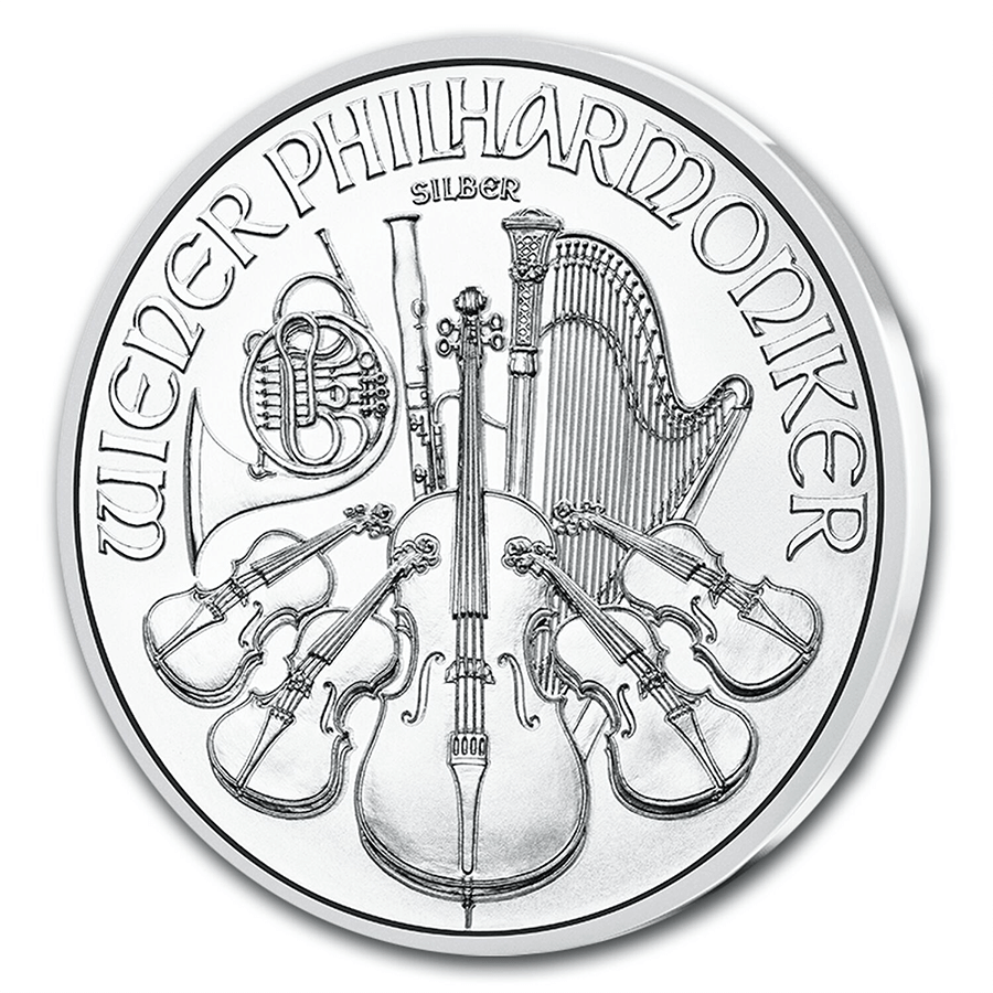 1 ounce Silver Coin - Philharmonic 2024 thumbnail 3
