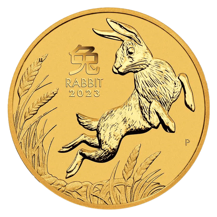 1 ounce Gold Coin - Australia Lunar Rabbit (Series III) — photo 1