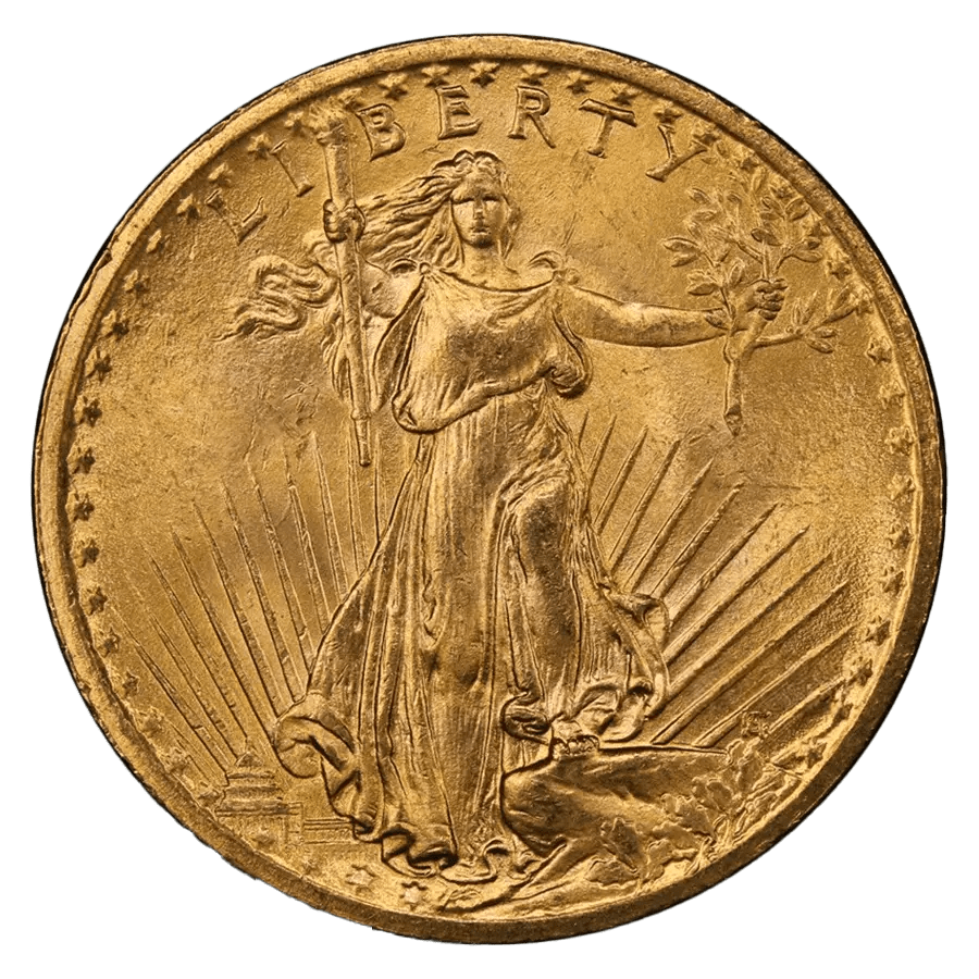 20 US Dollars Gold Coin - MS-64 NGC - St. Gaudens Double Eagle Mixed Years thumbnail 2