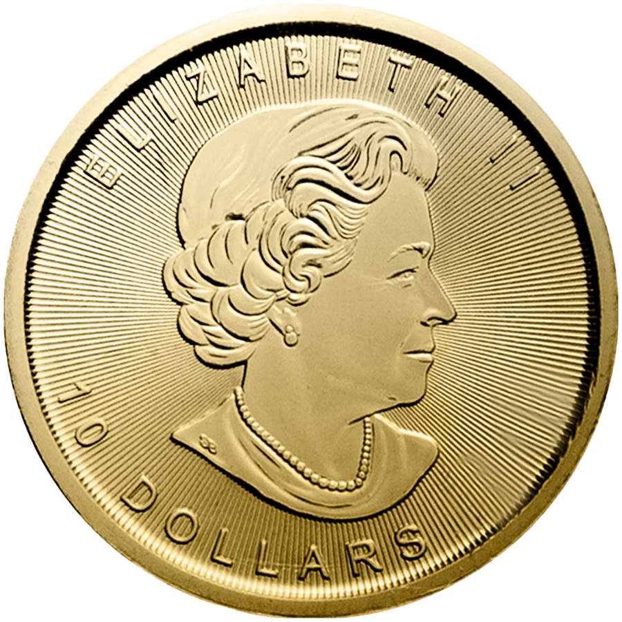 1/4 ounce Gold Coin - Maple Leaf - Mixed Years thumbnail 2