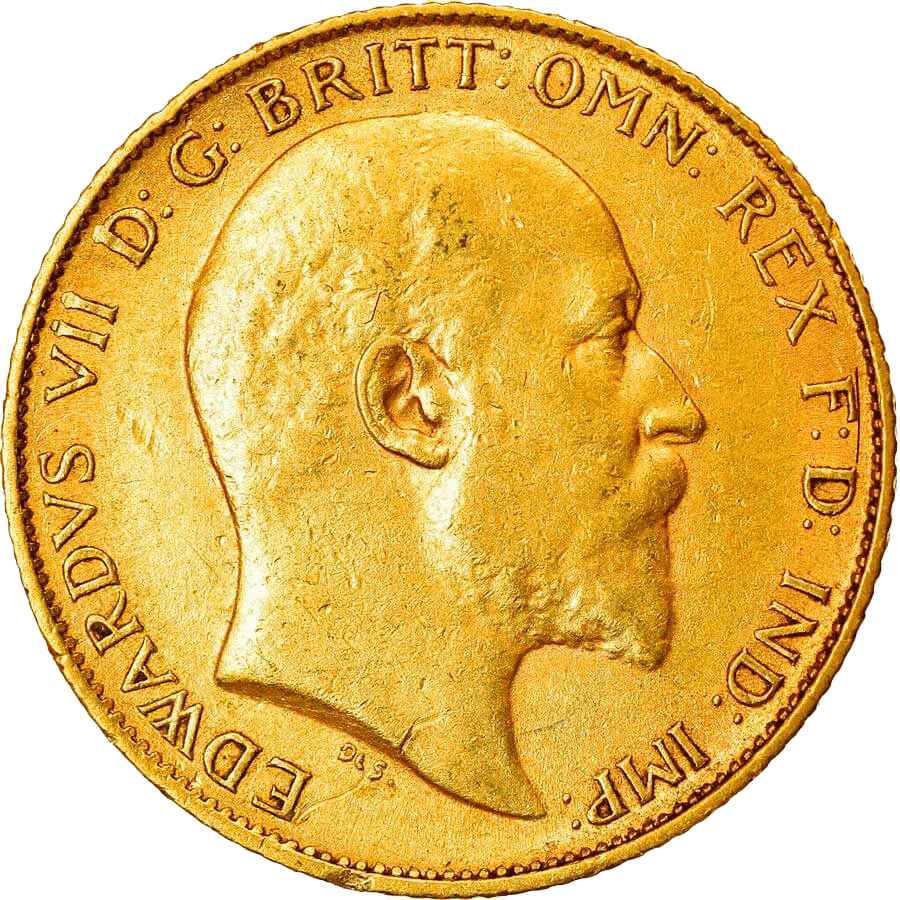Sovereign Gold Coin - King Edward VII - 1902-1910 — photo 1