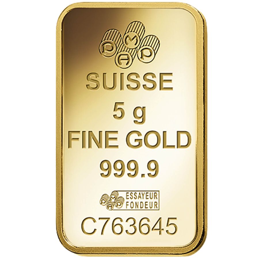 5 gram Gold Bar - PAMP Suisse Love Always thumbnail 4