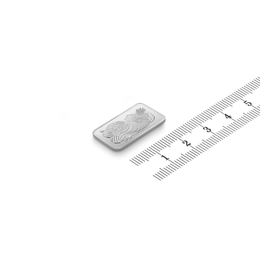 5 gram Platinum Bar - PAMP Suisse Lady Fortuna thumbnail 5