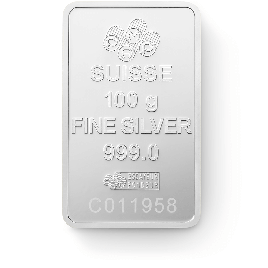 100 gram Silver Bar - PAMP Suisse Lady Fortuna thumbnail 4