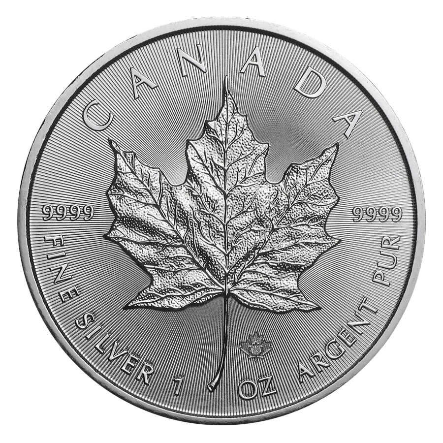 1 ounce Silver Coin - Canada Maple Leaf 2019 — photo 1