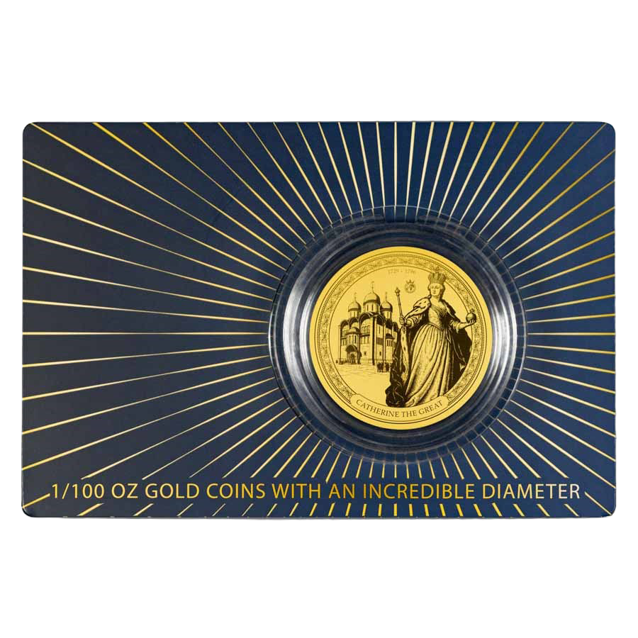 1/100 oz Gold Coin - Emperors of the World - Catherine the Great 2026 — photo 1