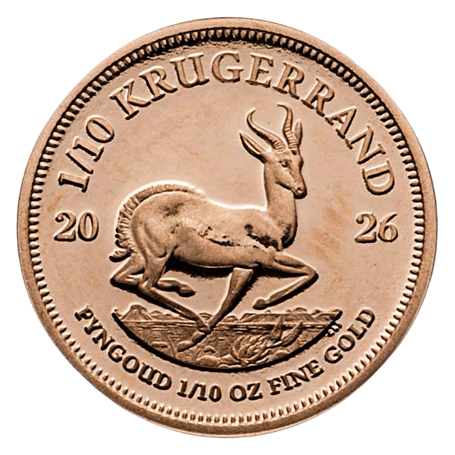 1/10 ounce Gold Coin - Krugerrand Proof 2026 thumbnail 2