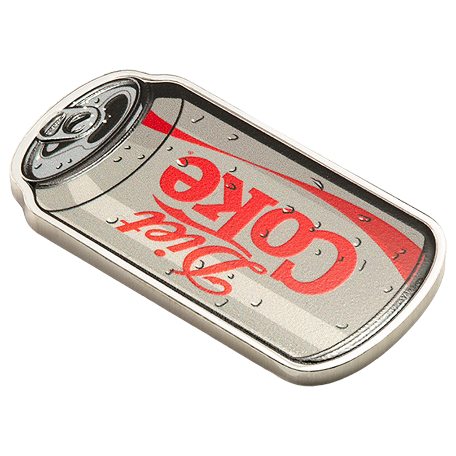1 ounce Silver Bar - Diet Coke thumbnail 3