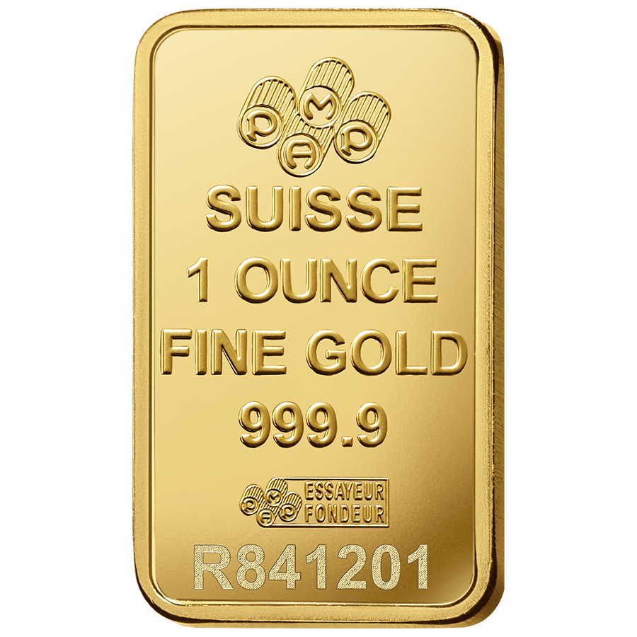 1 ounce Gold Bar - Lady Fortuna Carbon Reduced thumbnail 4