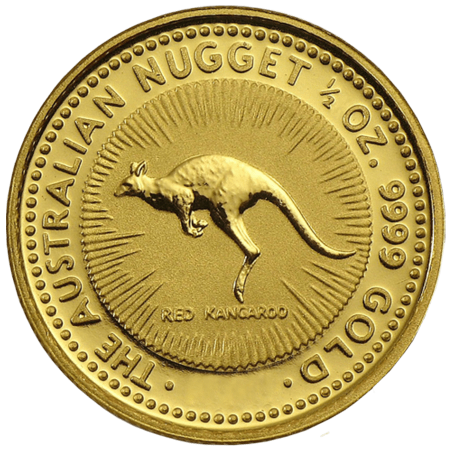 1/2 ounce Gold Coin - Kangaroo - Mixed Years — photo 1