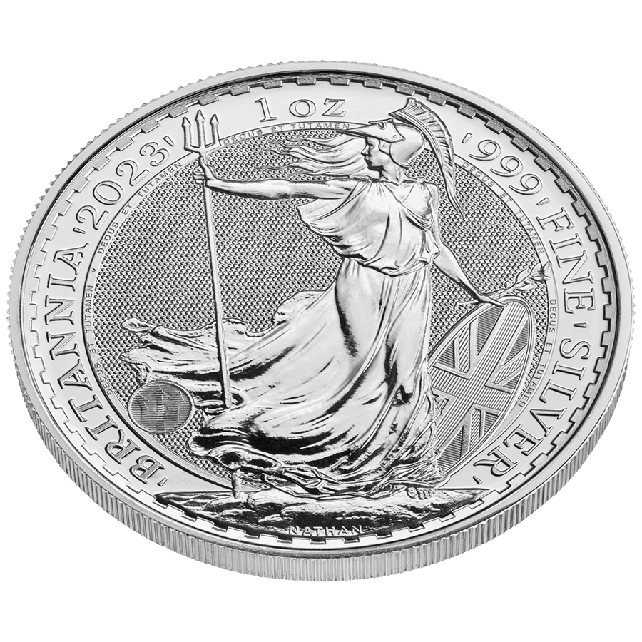 1 ounce Silver Coin - Britannia Elizabeth II - 2023 thumbnail 3