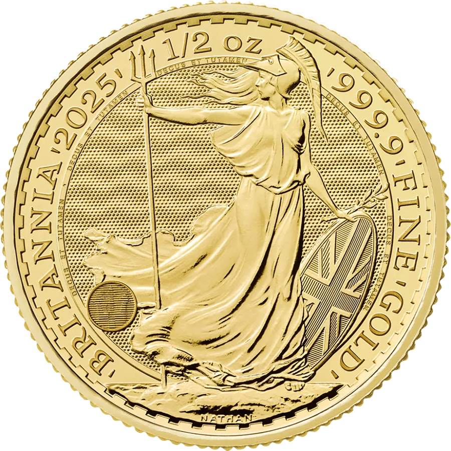 1/2 ounce Gold Coin - Britannia Charles 2025 — photo 1