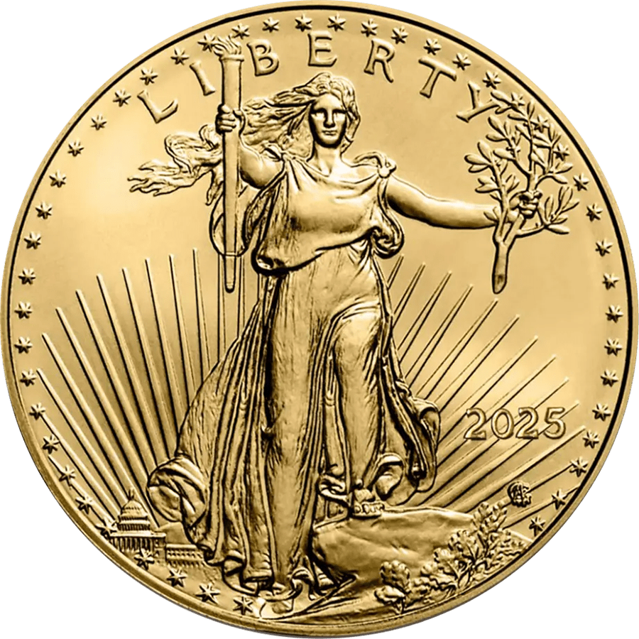 1/4 ounce Gold Coin - American Eagle 2025 — photo 1