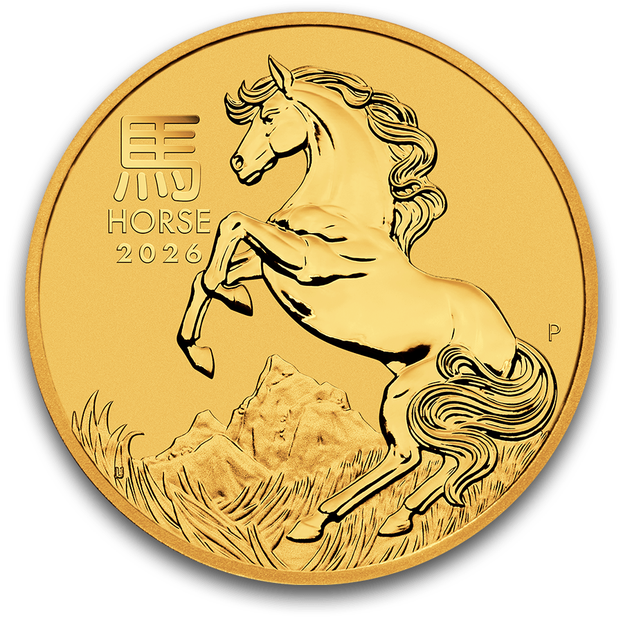1 ounce Gold Coin - Australian Lunar Horse 2026 (Series III) — photo 1
