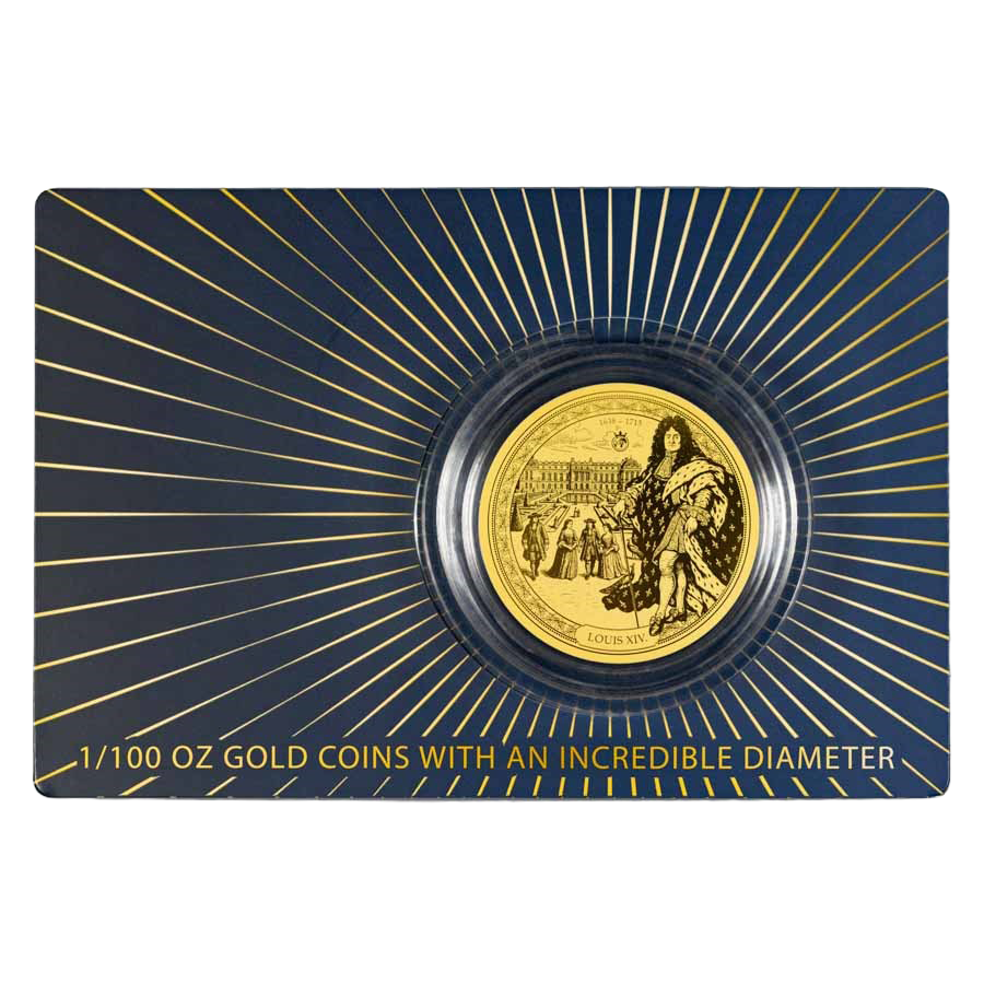 1/100 oz Gold Coin - Emperors of the World - Louis XIV 2026 — photo 1