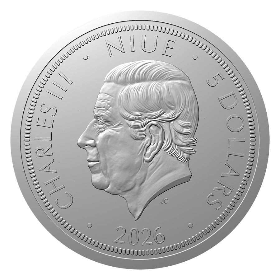 2 ounce Silver Coin - Czech Lion 2026 thumbnail 2