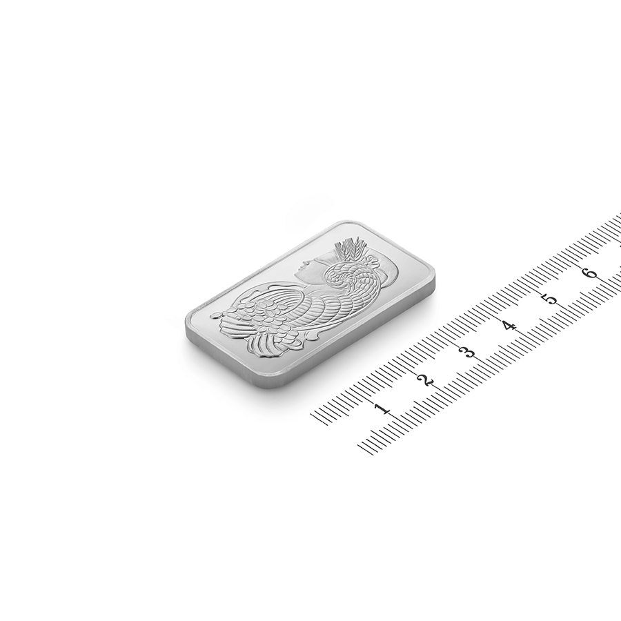 1 ounce Palladium Bar - PAMP Suisse Lady Fortuna thumbnail 5