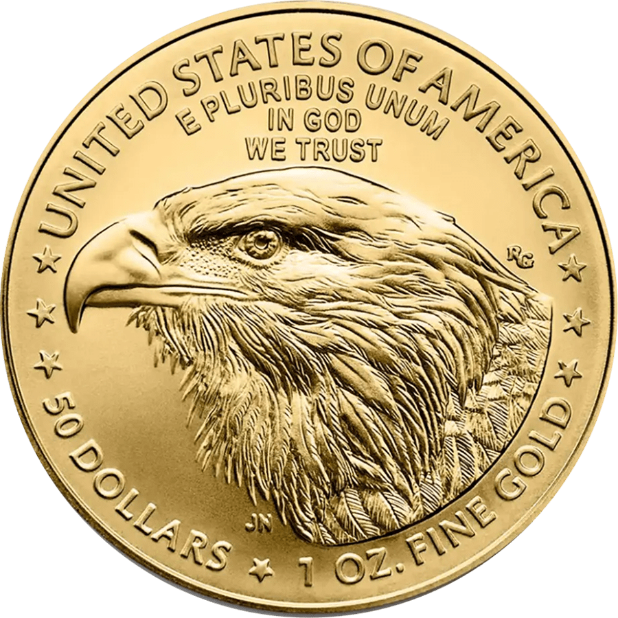 1 ounce Gold Coin - American Eagle 2025 thumbnail 2