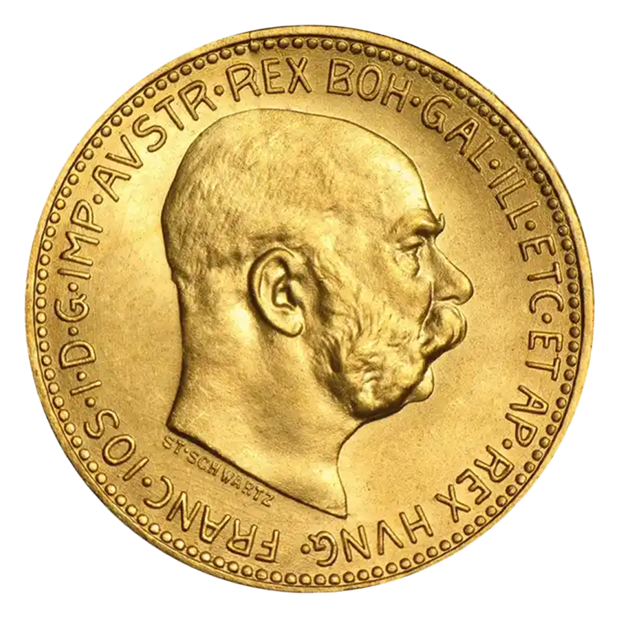 20 Austrian Coronas Gold Coin - Mixed Years — photo 1