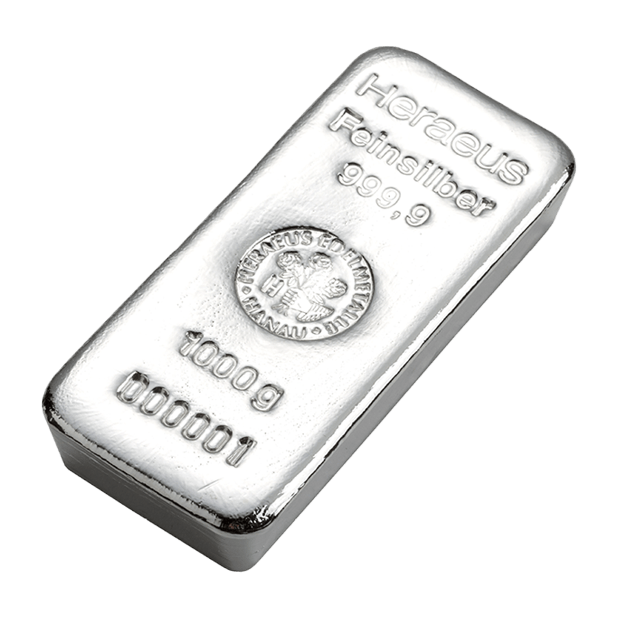 1 kg Silver Bar - Heraeus thumbnail 2