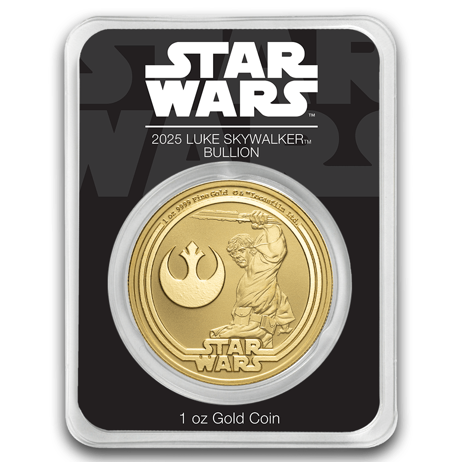 1 ounce Gold Coin - Star Wars Luke Skywalker 2025 — photo 1