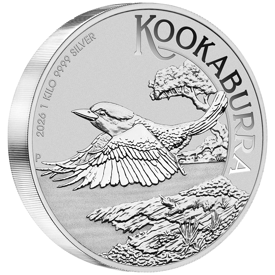 1 kilo Silver Coin - Australia Kookaburra 2026 thumbnail 3