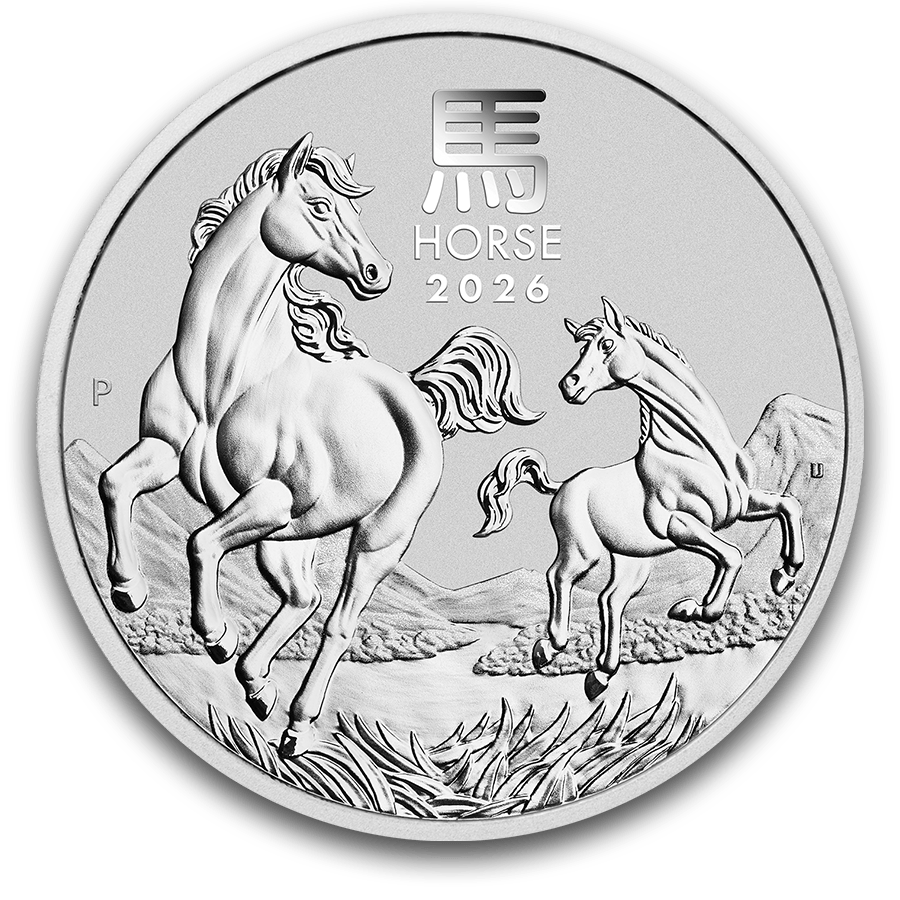 1 ounce Silver Coin - Australian Lunar Horse 2026 (Series III) — photo 1