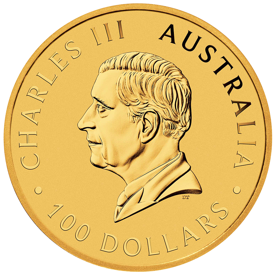 1 ounce Gold Coin - Australian Colorized Swan 10th anniversary Proof 2026   thumbnail 2