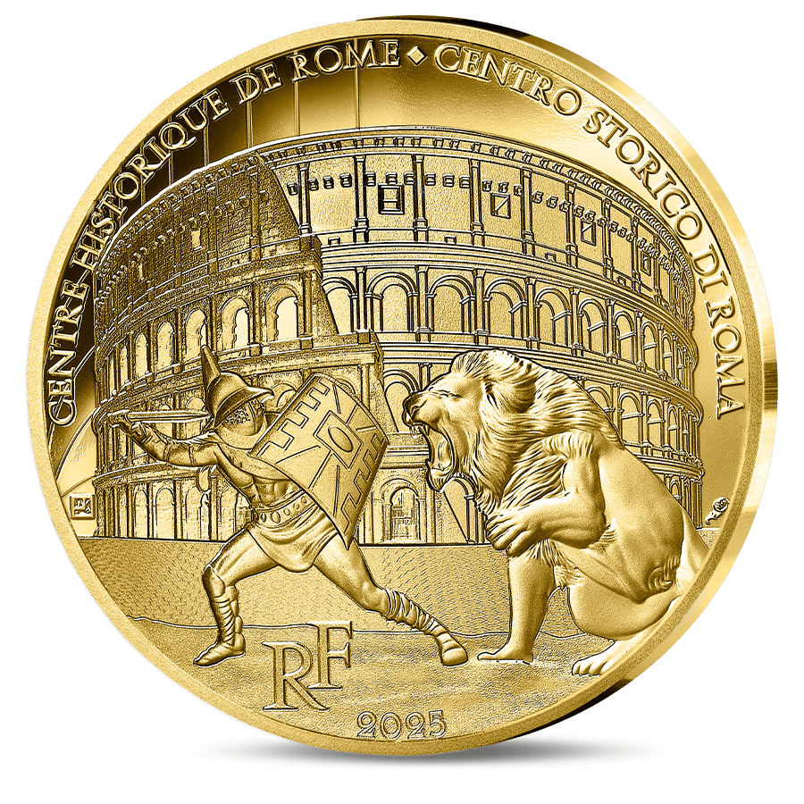 1/4 ounce Gold Coin - Unesco Colosseum Proof 2025 — photo 1