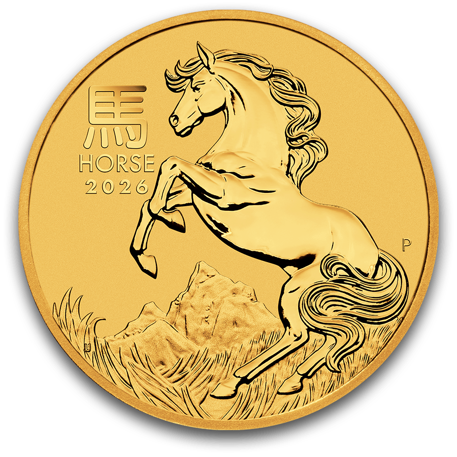 1/4 ounce Gold Coin - Australian Lunar Horse 2026 (Series III) — photo 1