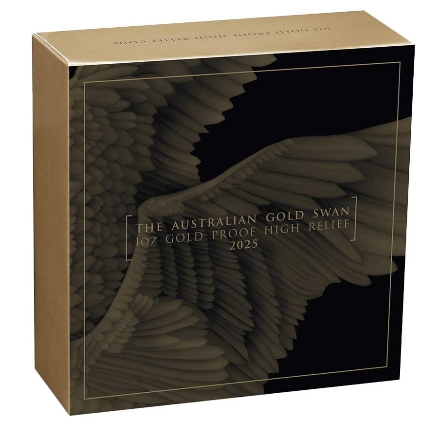1 ounce Gold Coin - Australia Swan Proof HR 2025 thumbnail 5