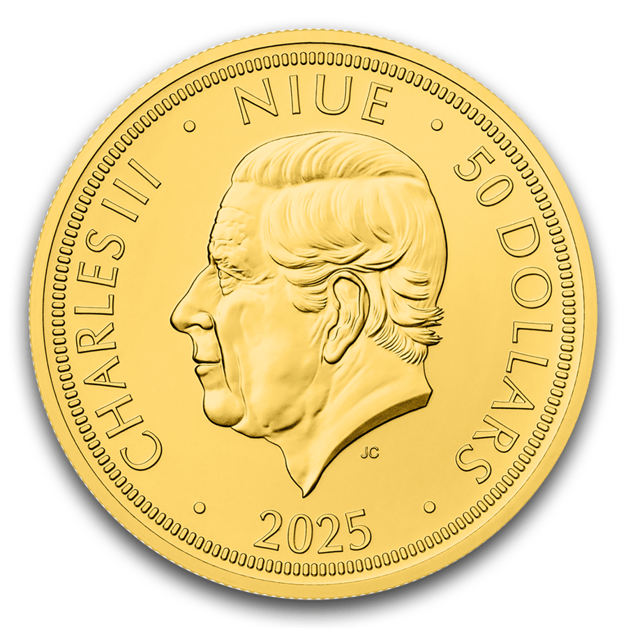 1 ounce Gold Coin - Czech Lion 2025 thumbnail 2