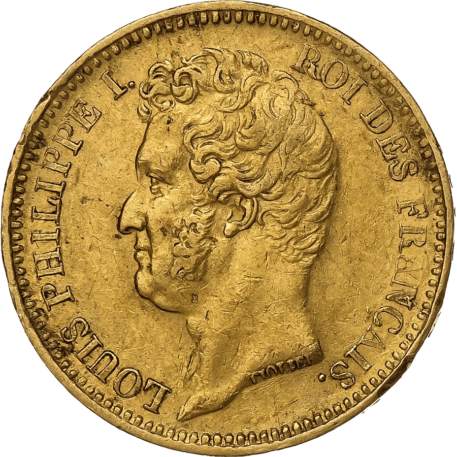 20 French Francs Gold Coin - 1830-1848 Francs Louis Philippe — photo 1