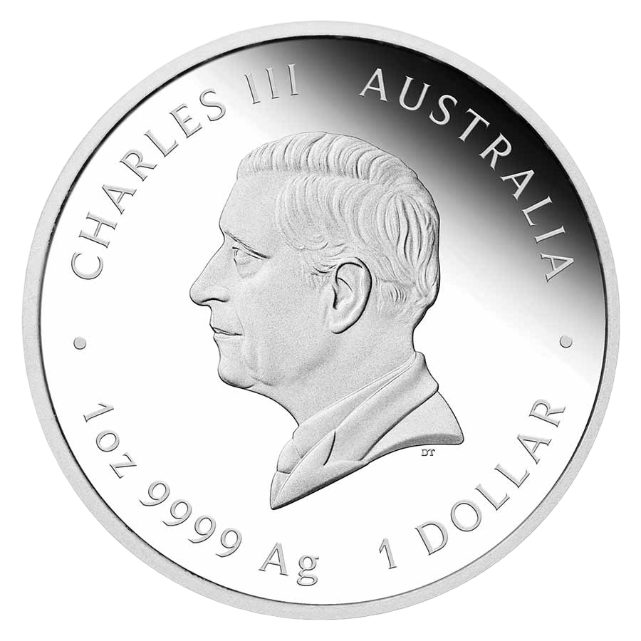 1 ounce Silver Coin - Colorized Australian Lunar Goat Proof 2027 thumbnail 2