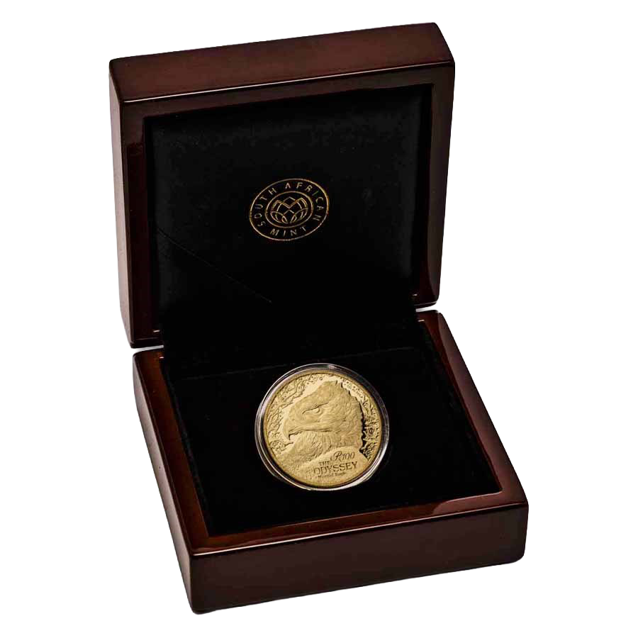 1 ounce Gold Coin - Odyssey of the Sky Martial Eagle Proof 2026 thumbnail 3