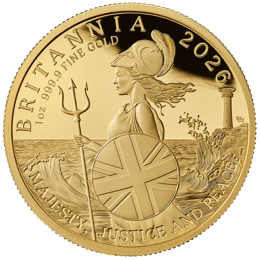 1 ounce Gold Coin - Britannia Proof 2026 thumbnail 2