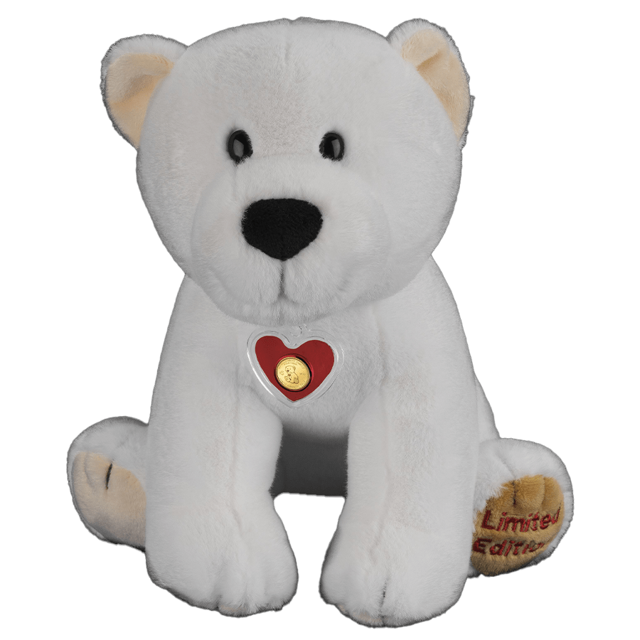 1/100 ounce Gold Coin - Polar Bear thumbnail 4