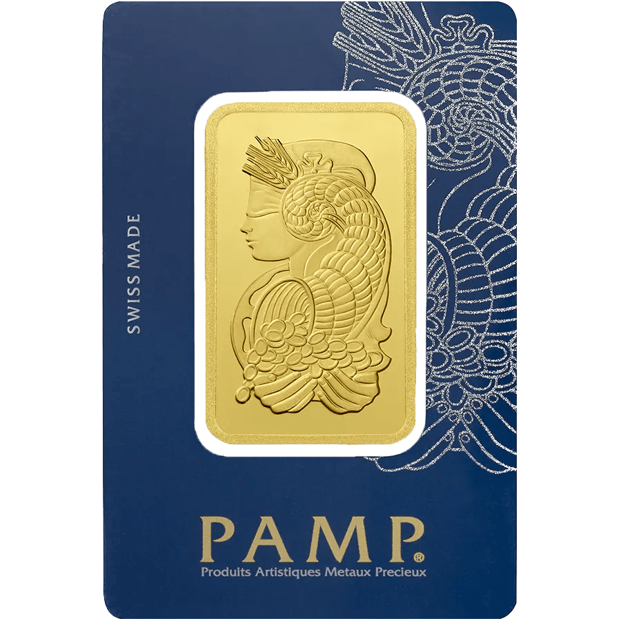 50 gram Gold Bar - PAMP Suisse Lady Fortuna — photo 1