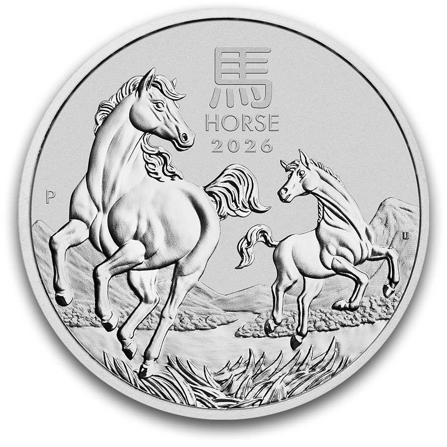1 kilogram Silver Coin - Australian Lunar Horse 2026 (Series III) — photo 1