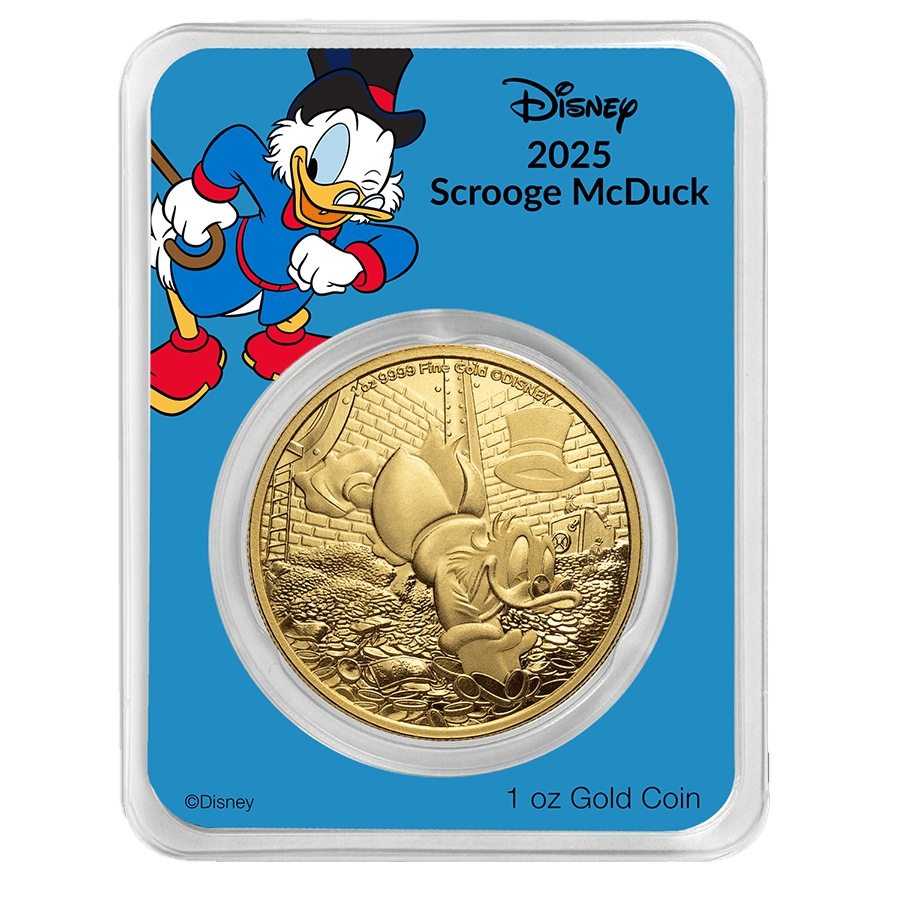 1 ounce Gold Coin - Disney Scrooge McDuck 2025 — photo 1