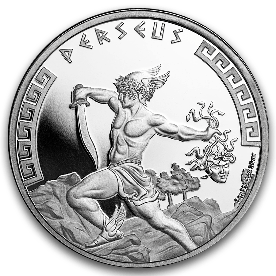 1 ounce Silver Coin - Greek Heroes Perseus 2024 — photo 1