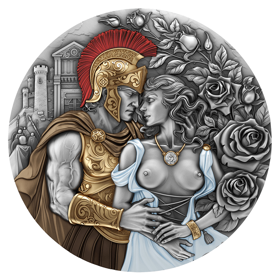 2 ounce Silver Coin - Ares & Aphrodite — photo 1