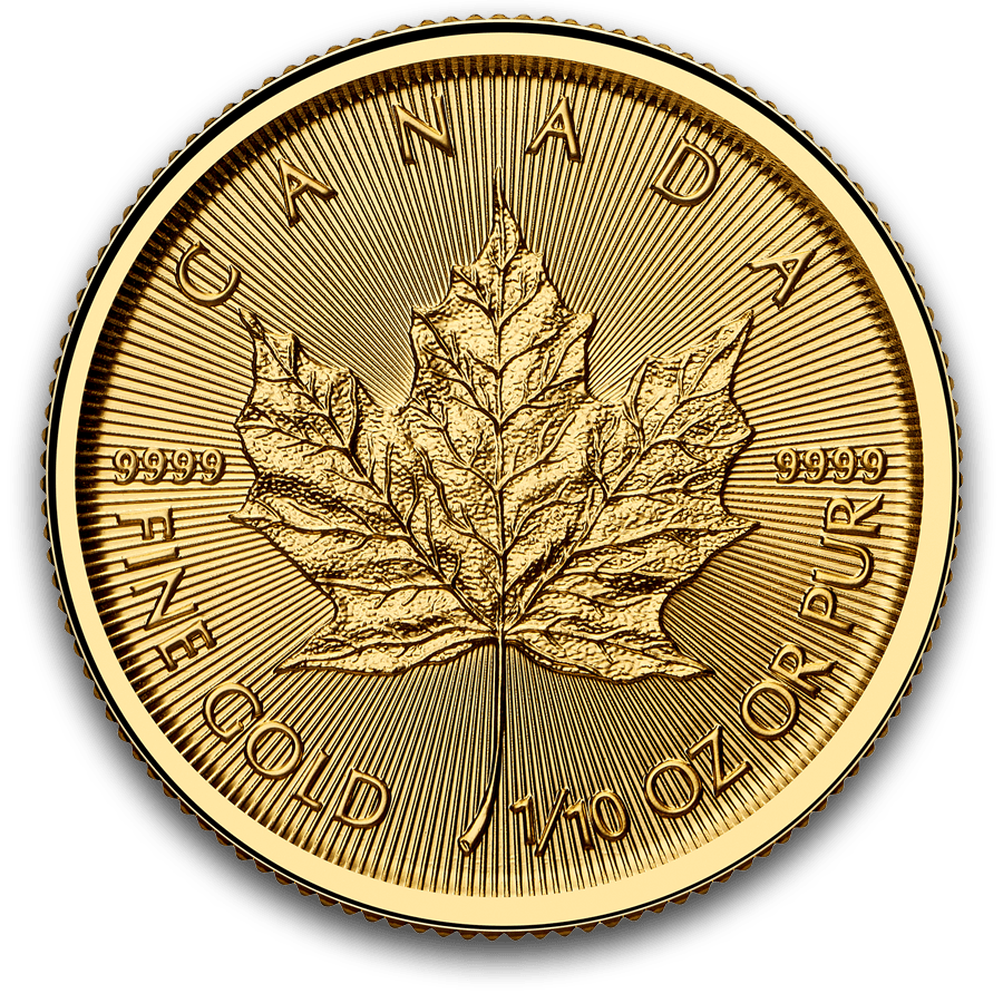 1/10 ounce Gold Coin - Canada Maple Leaf 2026 — photo 1