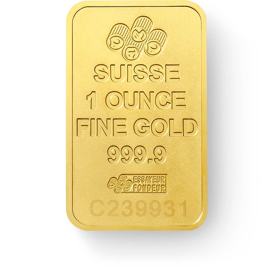 1 ounce Gold Bar - 1st edition PAMP Suisse thumbnail 4