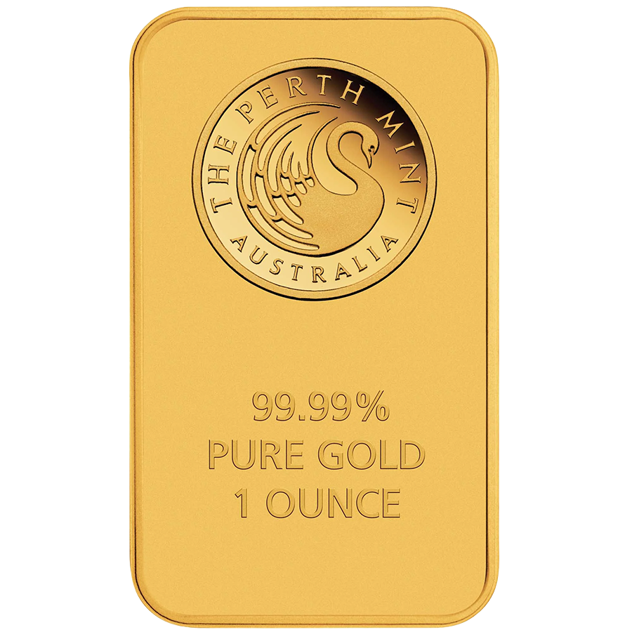 1 ounce Gold Bar - Perth Mint Swan thumbnail 4