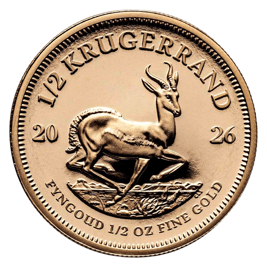 1/2 ounce Gold Coin - Krugerrand Proof 2026 thumbnail 2