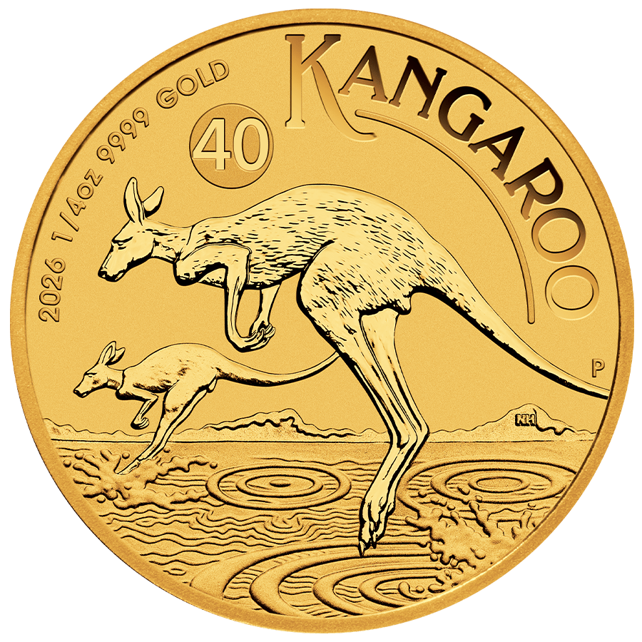 1/4 ounce Gold Coin - Australia Kangaroo 2026 — photo 1