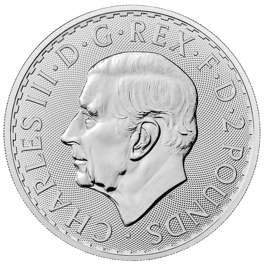 1 ounce Silver Coin - Britannia Charles III - 2024 thumbnail 2